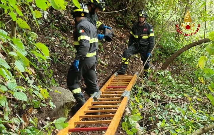 Va a funghi e non torna più i familiari vanno a cercarlo e lo trovano