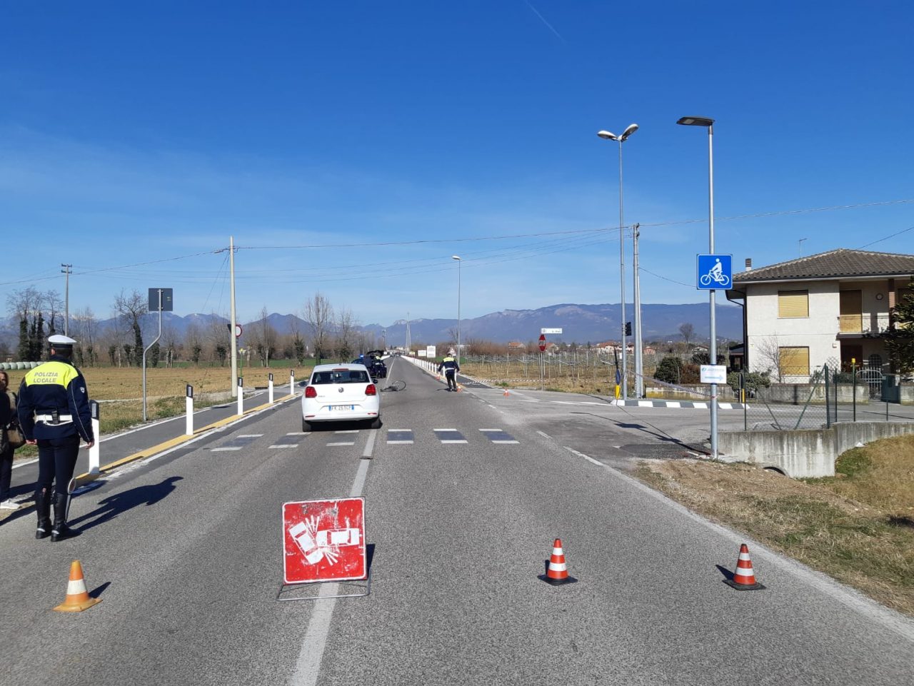 Ciclista investito e ucciso a Dueville