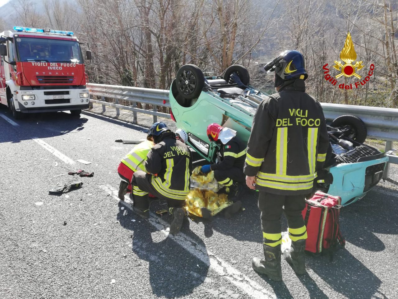 Valbrenta incidente a Solagna donna moldava ferita