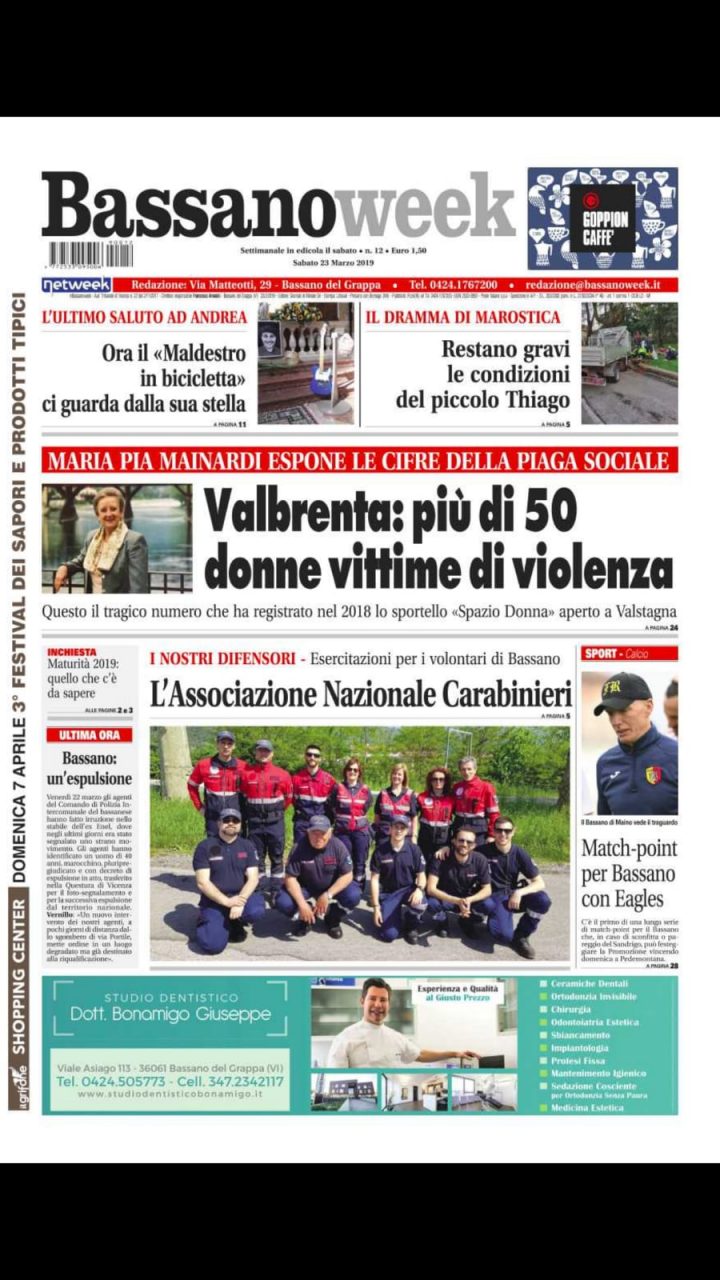 BassanoWeek è in edicola con un numero ricco di cronaca e testimonianze