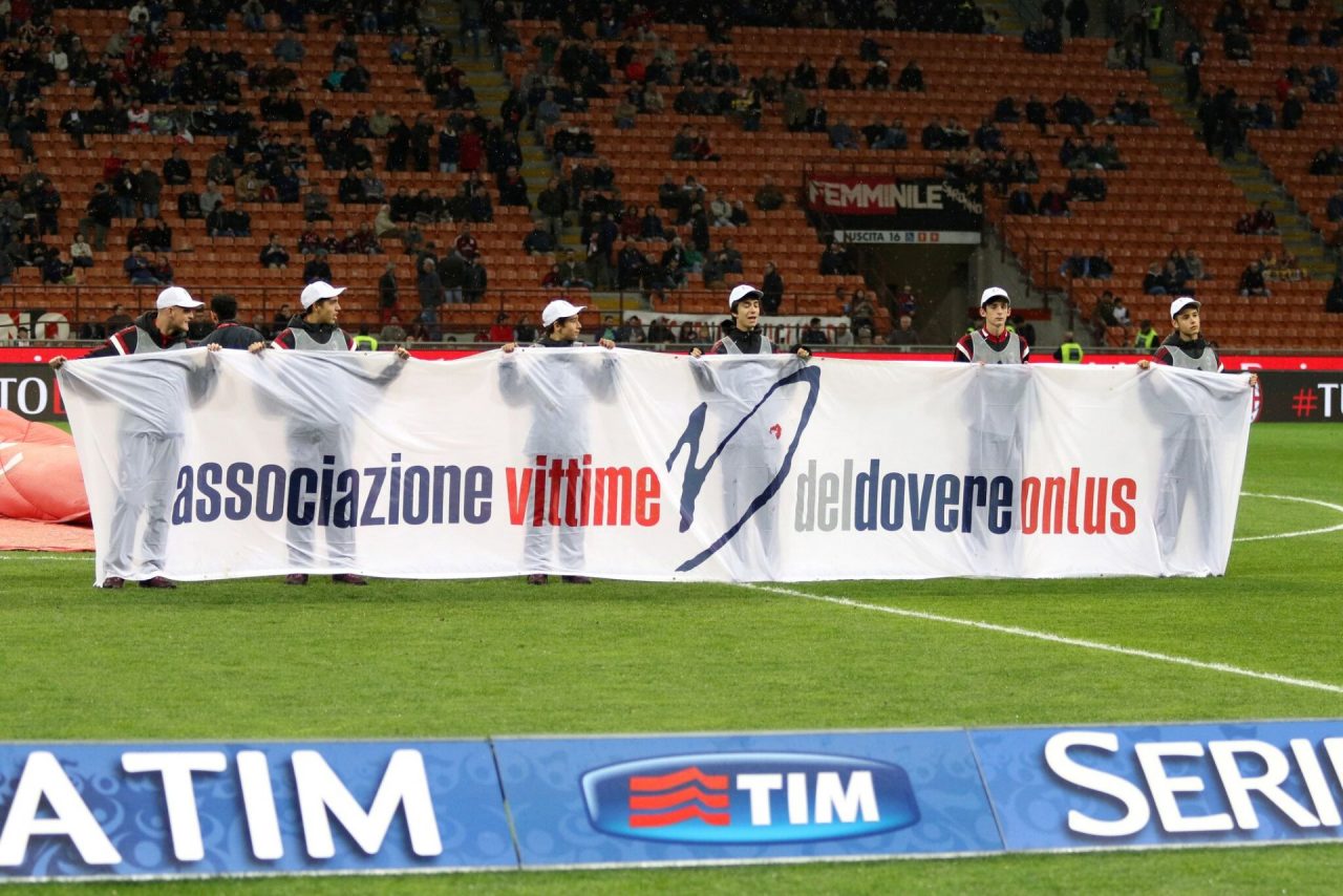 Sui campi di Serie A un weekend dedicato alla Onlus Vittime del Dovere VIDEO