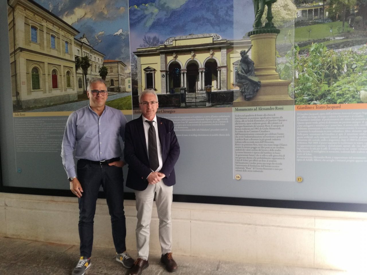 “Cartoline da Schio” nel portego dei Garbin