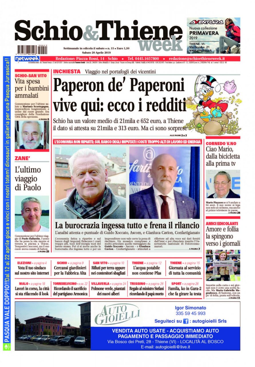 Nuovo numero di Schio&ThieneWeek