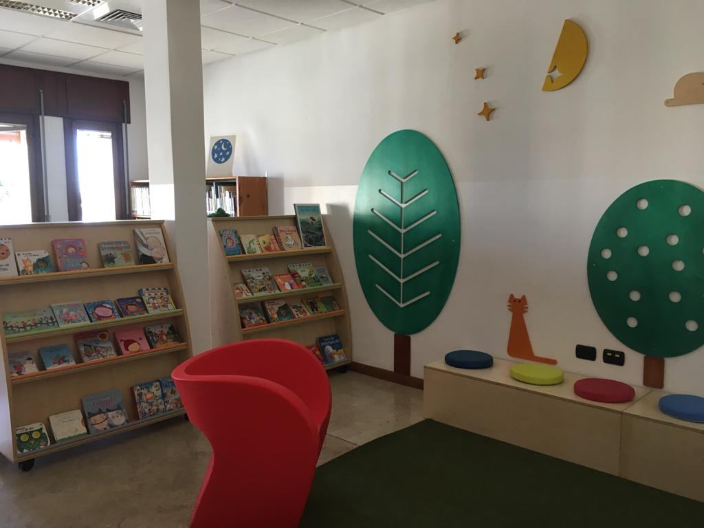 Nuovo look per la biblioteca di Cassola