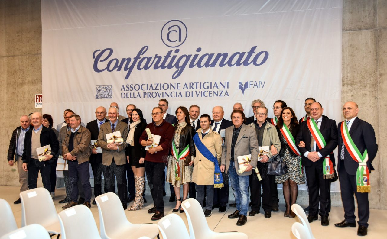 Confartigianato premia dieci aziende socie e quattro pensionati benemeriti