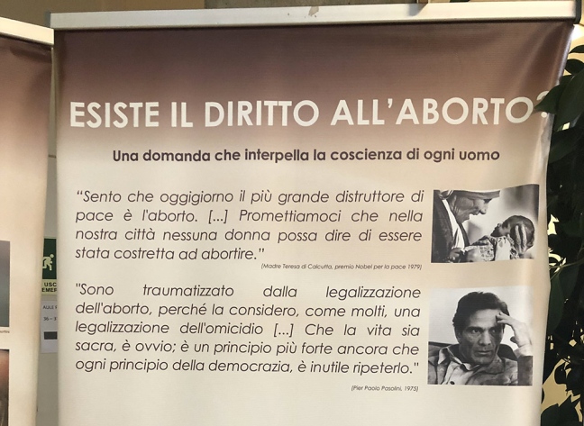 Cartelli contro aborto e pillola anticoncezionale all’istituto Dal Cero di San Bonifacio scoppia la polemica