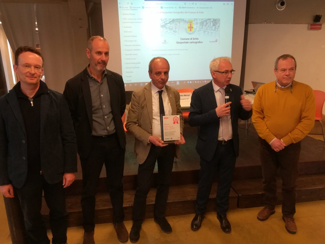 Schio presenta il suo Sit, Sistema informativo territoriale