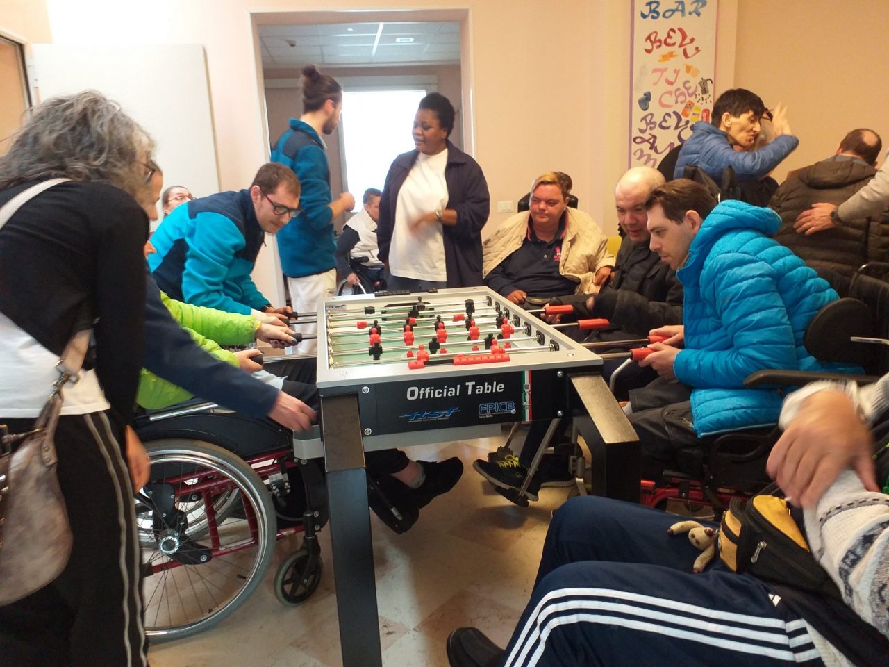 Palazzolo, per gli ospiti arriva il calcio balilla inclusivo