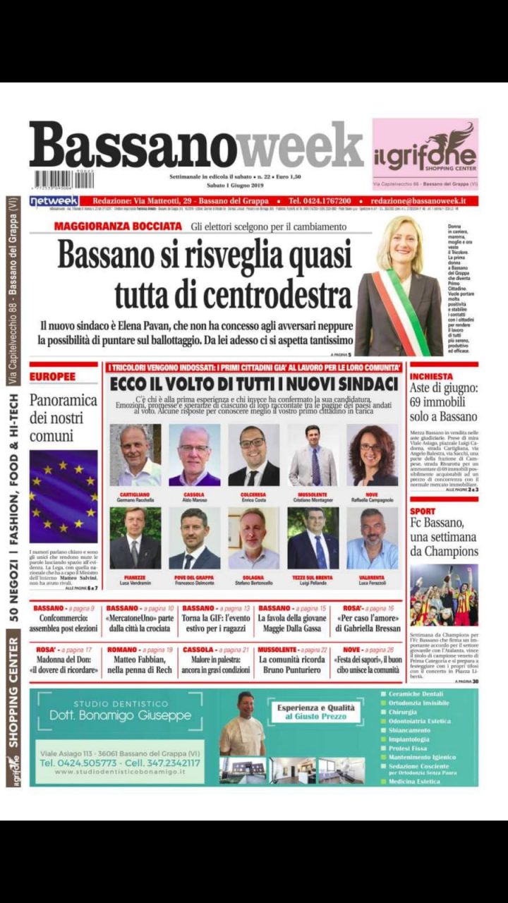 Bassanoweek: nuovo numero in tutte le edicole