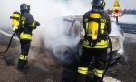 Auto in fiamme in A31: illesi i coducenti