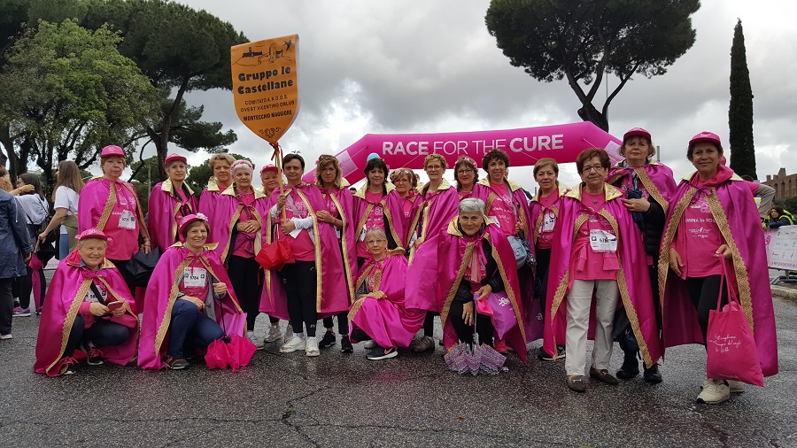 Andos Ovest Vicentino ai 20 anni della “Race for the Cure” a Roma