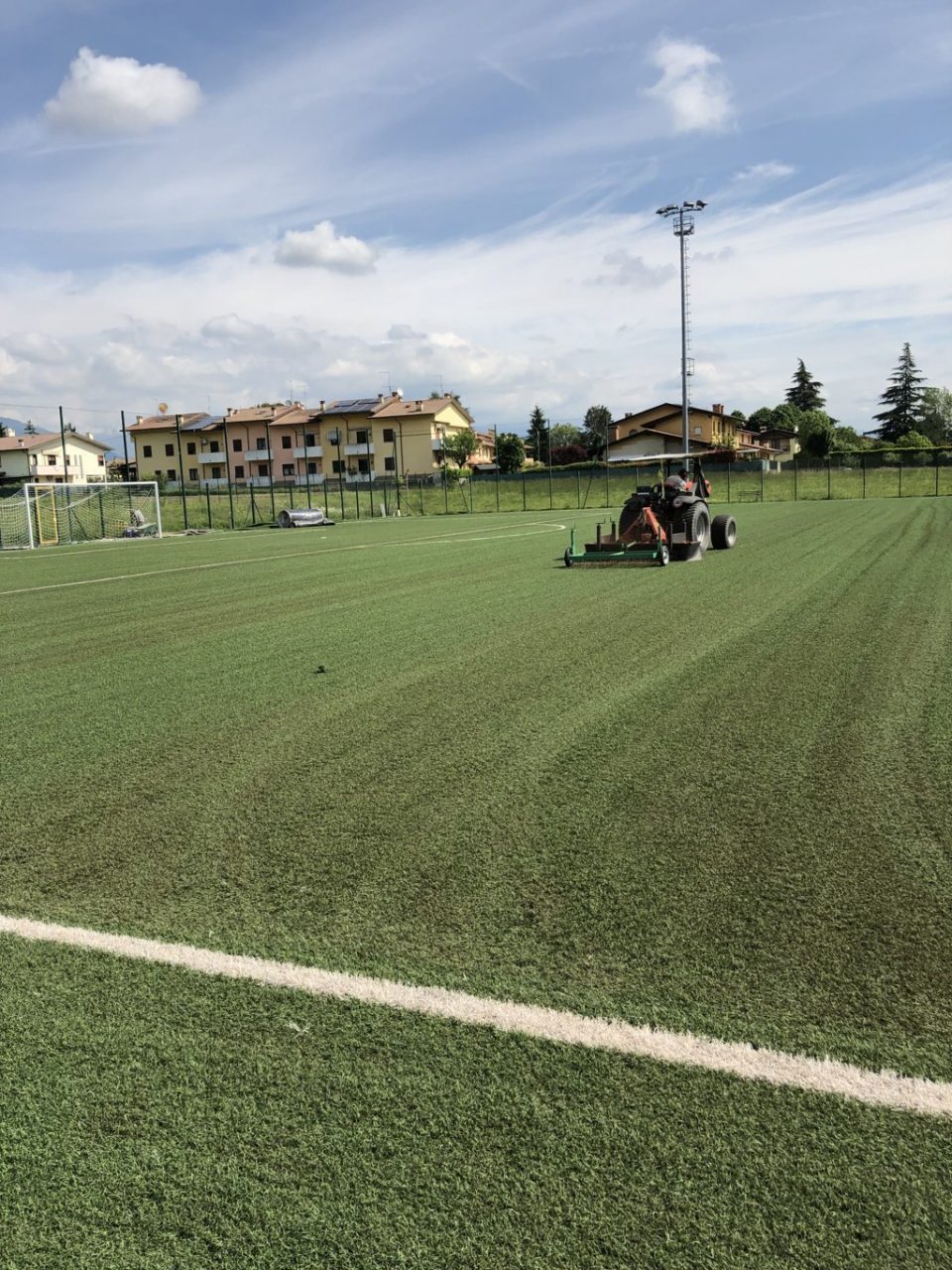 Al via i lavori a Malo per il rifacimento del campo di via Deledda