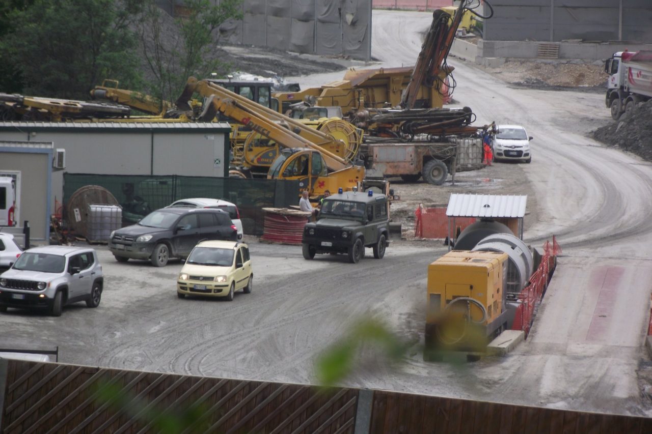Vallugana: sopralluogo al cantiere della Pedemontana