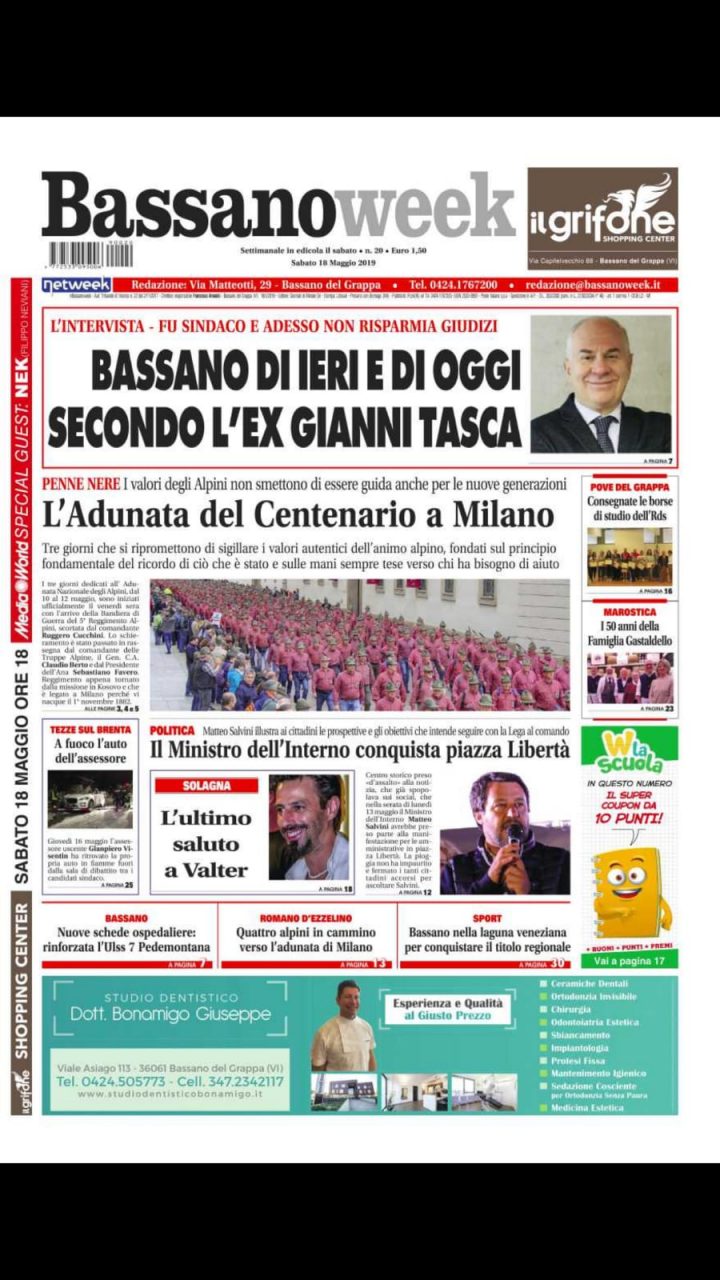 BassanoWeek: il nuovo numero è in edicola