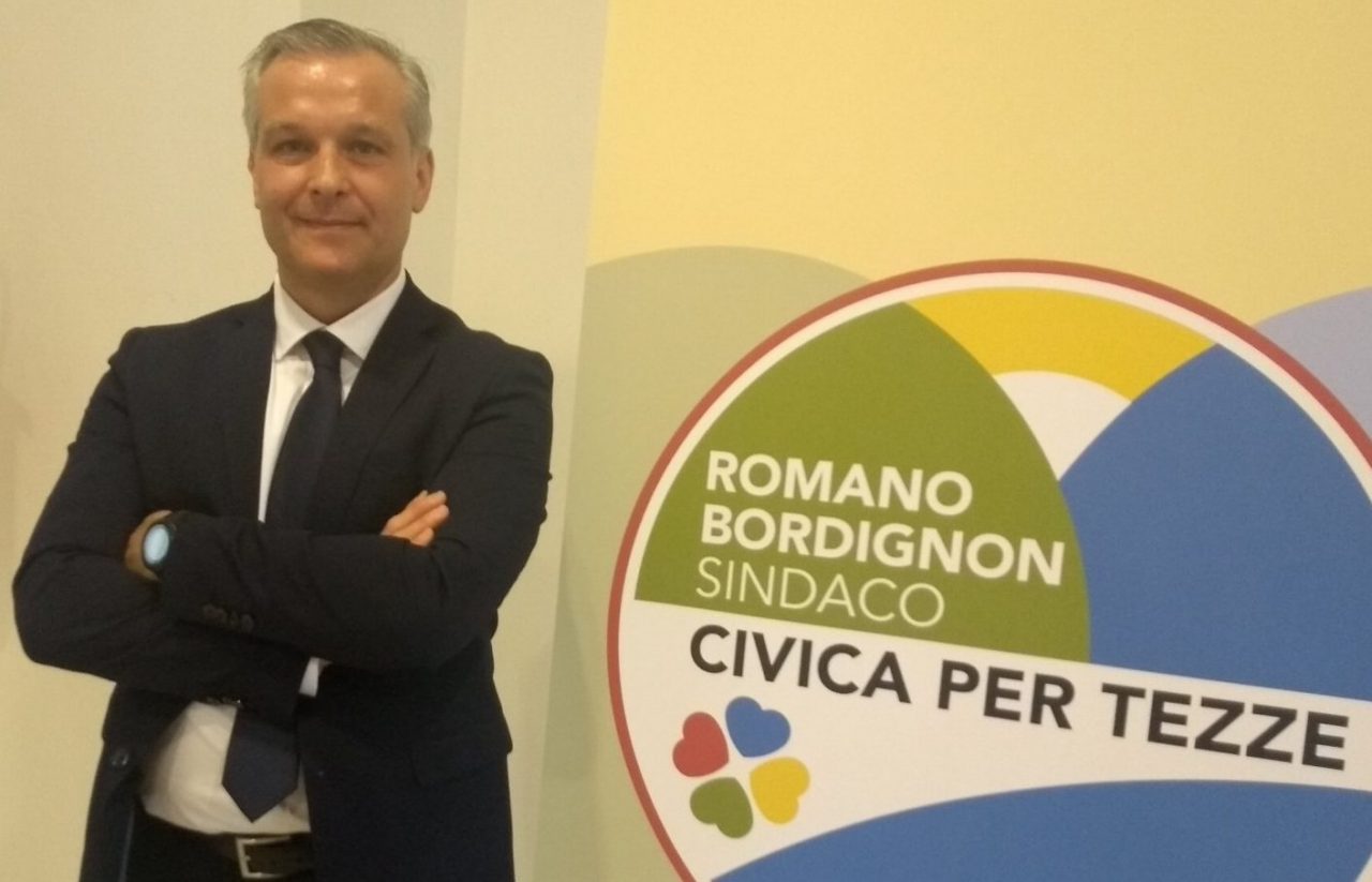 Elezioni 2019 Tezze sul Brenta Romano Bordignon è candidato sindaco