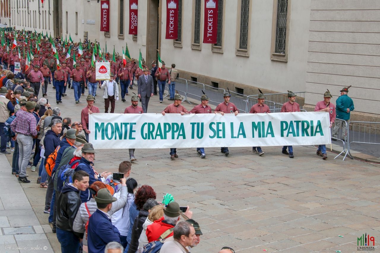 Adunata del Centenario, orgogliose Penne Nere