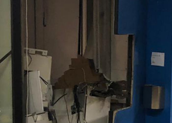 Esplosivo nel bancomat, furto alla  banca di Arcugnano