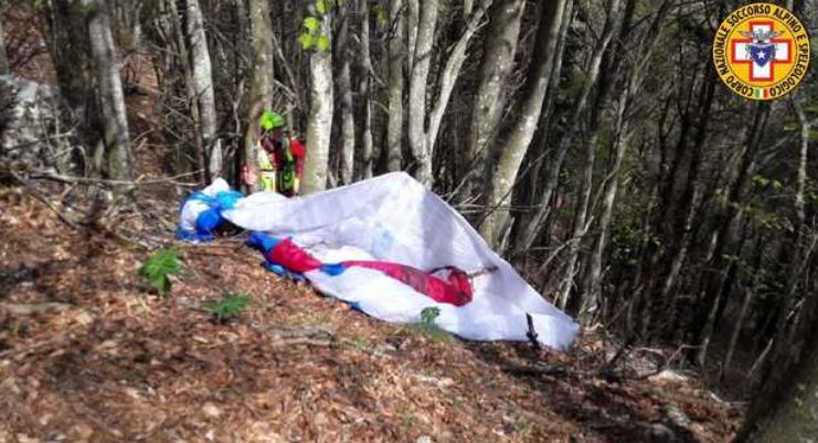 Muore col parapendio un turista polacco di 71 anni