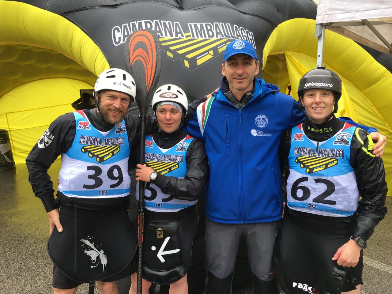 Gara nazionale di canoa slalom: grandi successi per il CCKV