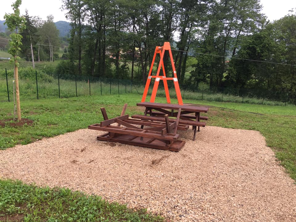 Vandali al parco giochi di Monte di Malo