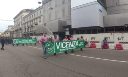 Gli Alpini di Vicenza all'Adunata di Milano VIDEO