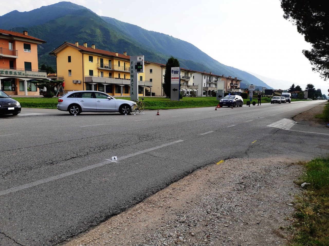 Santorso: ciclista 60enne rimane ferito nell’incidente