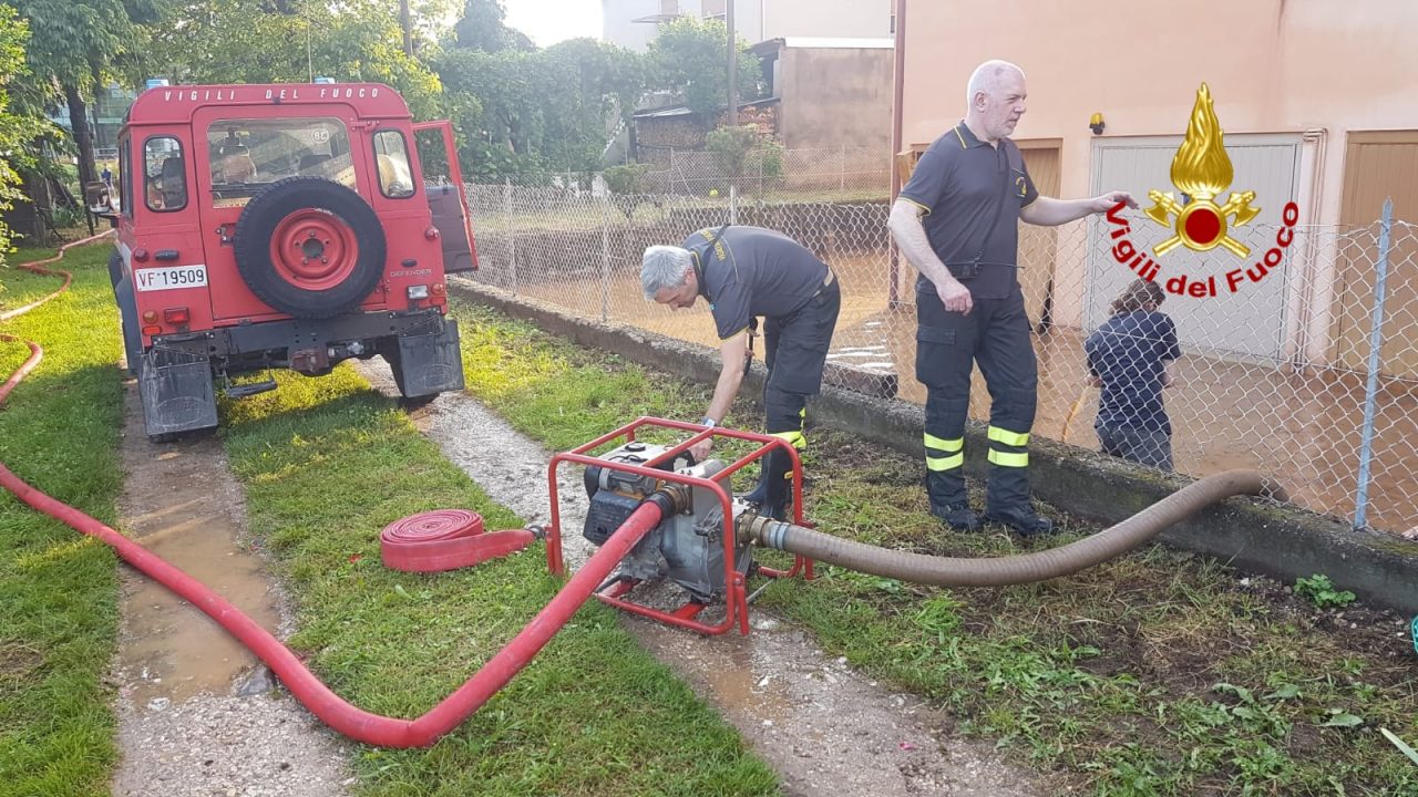 Bomba d’acqua: interventi a Schio, Torrebelvicino e Malo