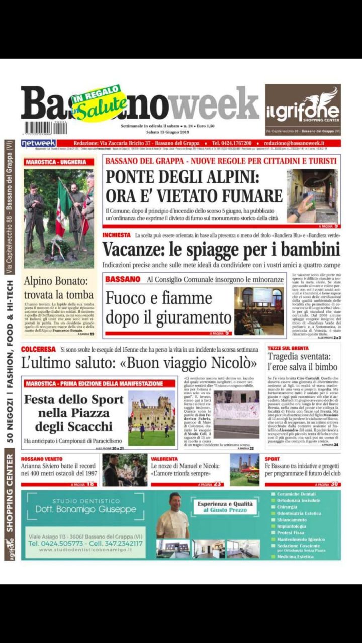 Nuovo numero di Bassanoweek in edicola!