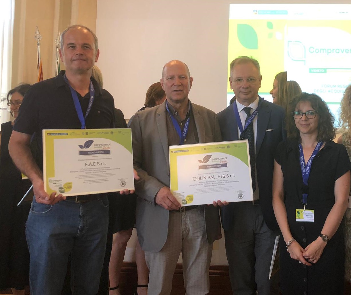 Premio Compraverde 2019 a due aziende vicentine