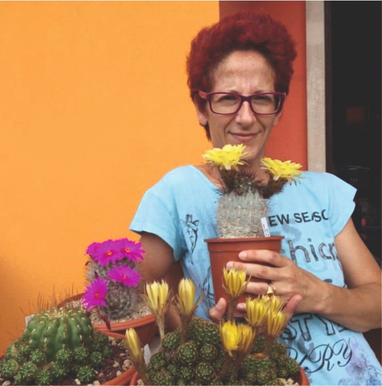 Barbara e la sconfinata passione per le piante grasse