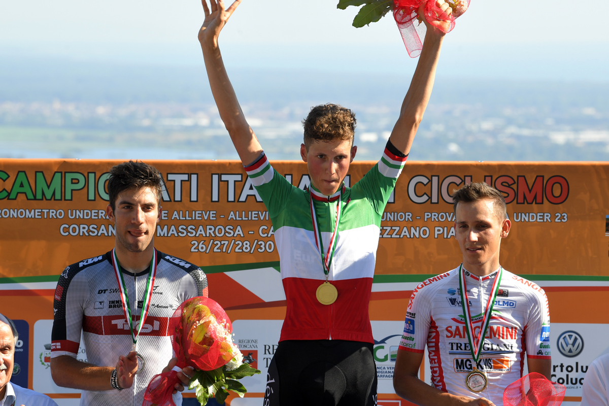 Corsanico: Marco Frigo, un tricolore da 100 e lode