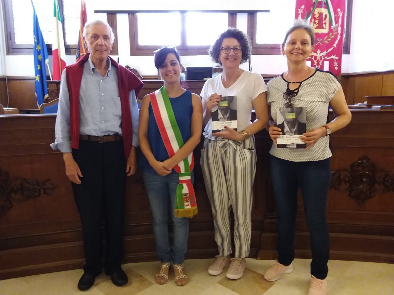 Insegnanti brasiliane in visita alla città di Bassano