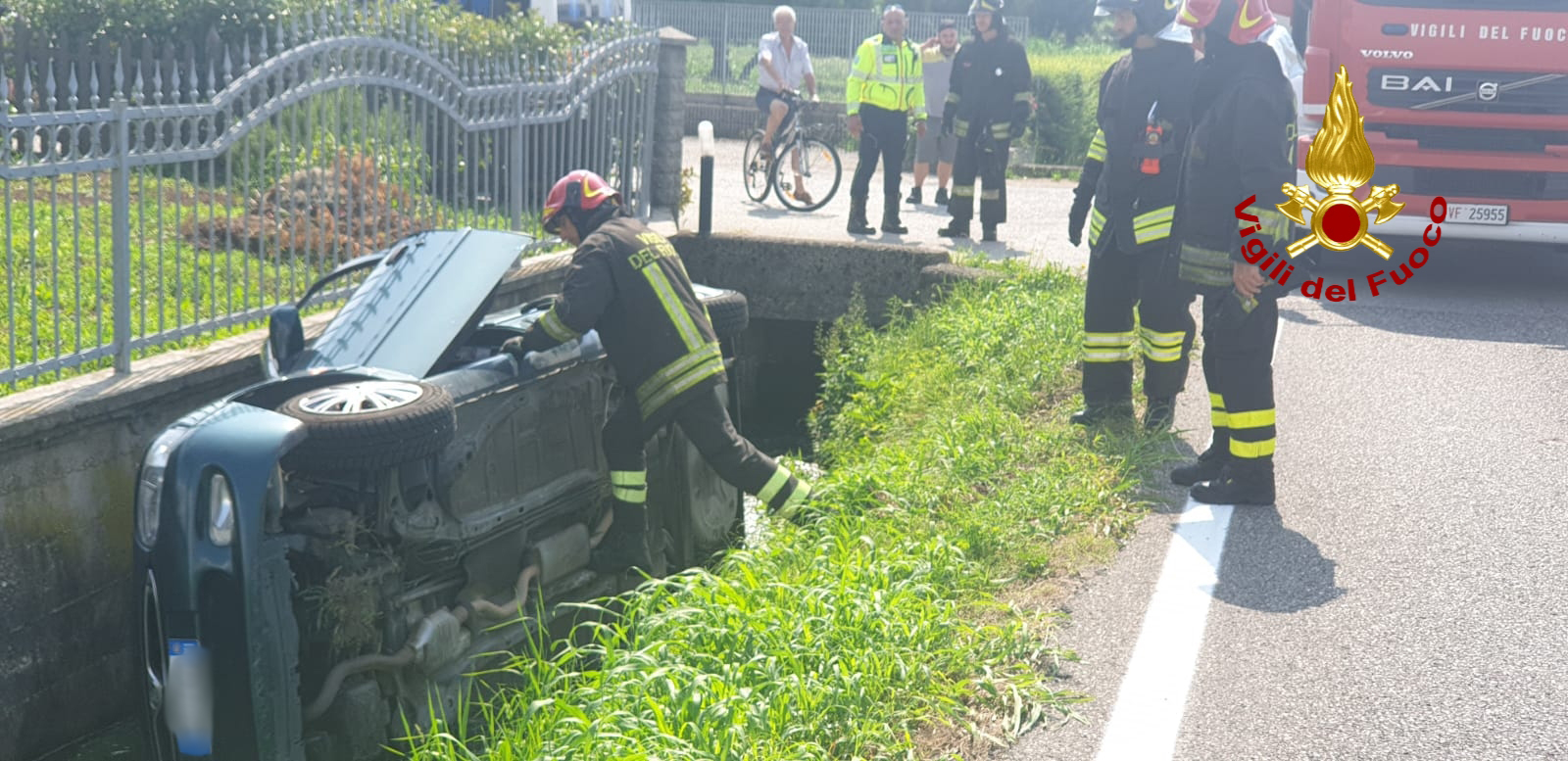 Incidente A Cornedo Vicentino: Due Feriti - Prima Vicenza