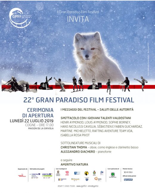 Gran Paradiso Film Festival, oggi si alza il sipario