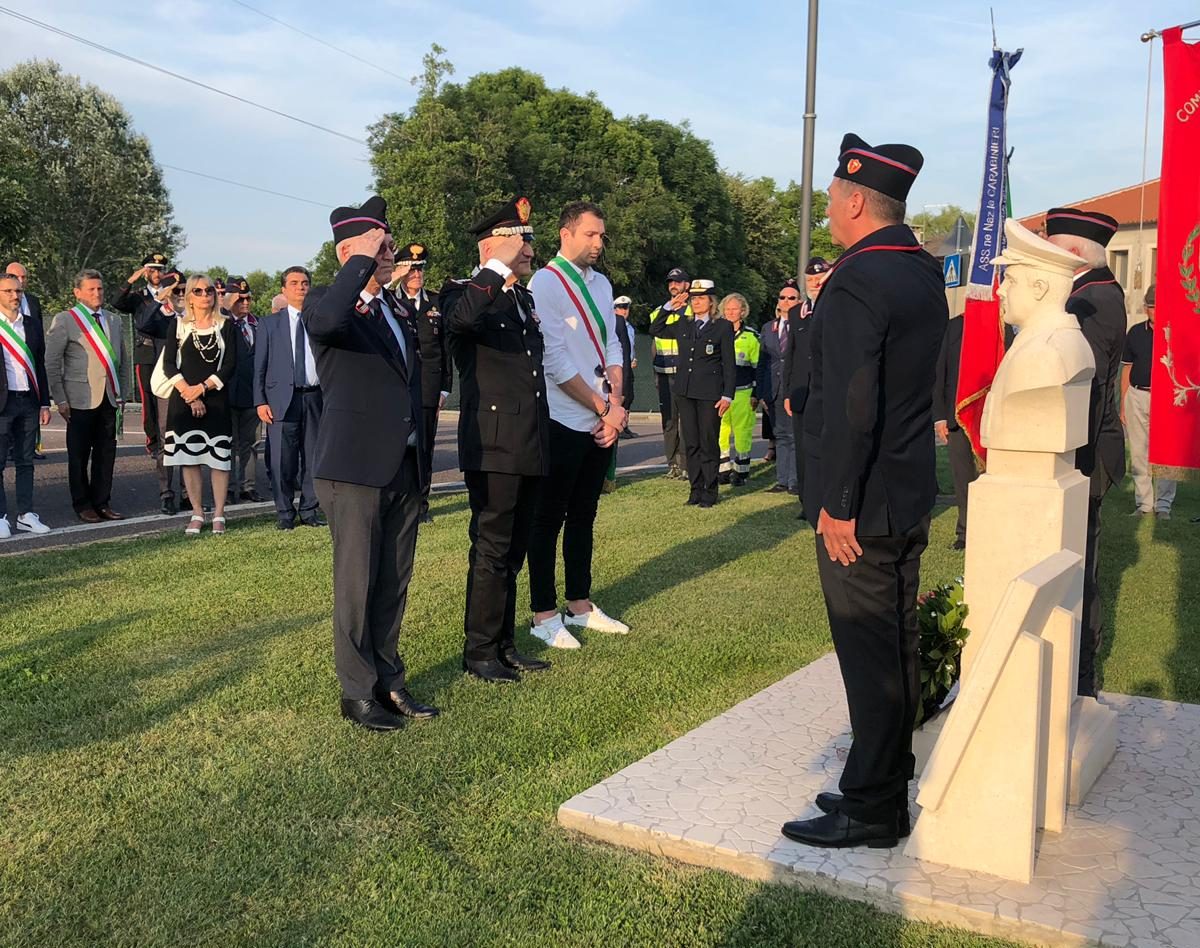 Decimo anniversario della scomparsa della M.O.V.M. Clonnello dei Carabinieri Valerio Gildoni