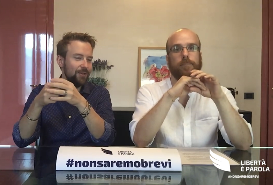 Matteo Bizzotto e la rubrica «Libertà è parola»