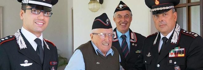 La “carica dei 110”: Bassano festeggia il “suo” carabiniere ulracentenario