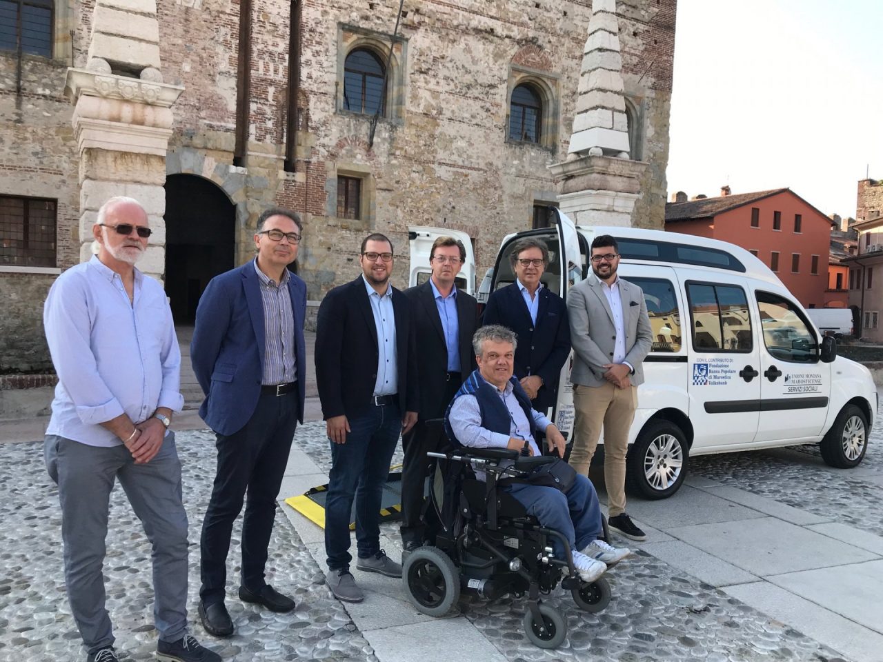 Unione Montana Marosticense: Nuova auto attrezzata per il trasporto di disabili e anziani