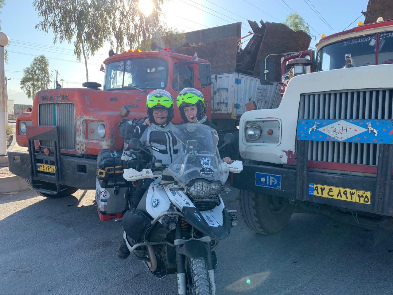 11mila km in sella alla loro moto fino all’Iran