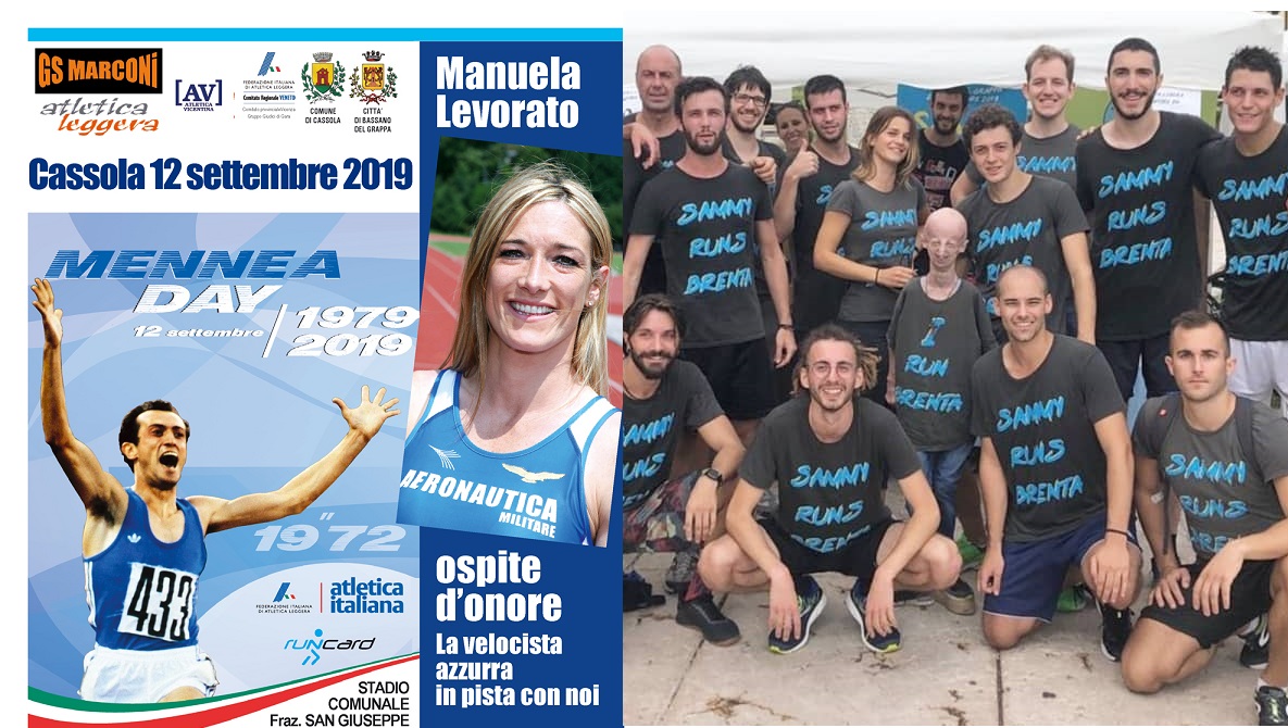 Al Mennea Day Manuela Levorato, Cosetta Campana e Sammy Basso