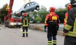 Auto finisce nell'Astichello all'altezza dell'ospedale San Bortolo: Recuperata VIDEO