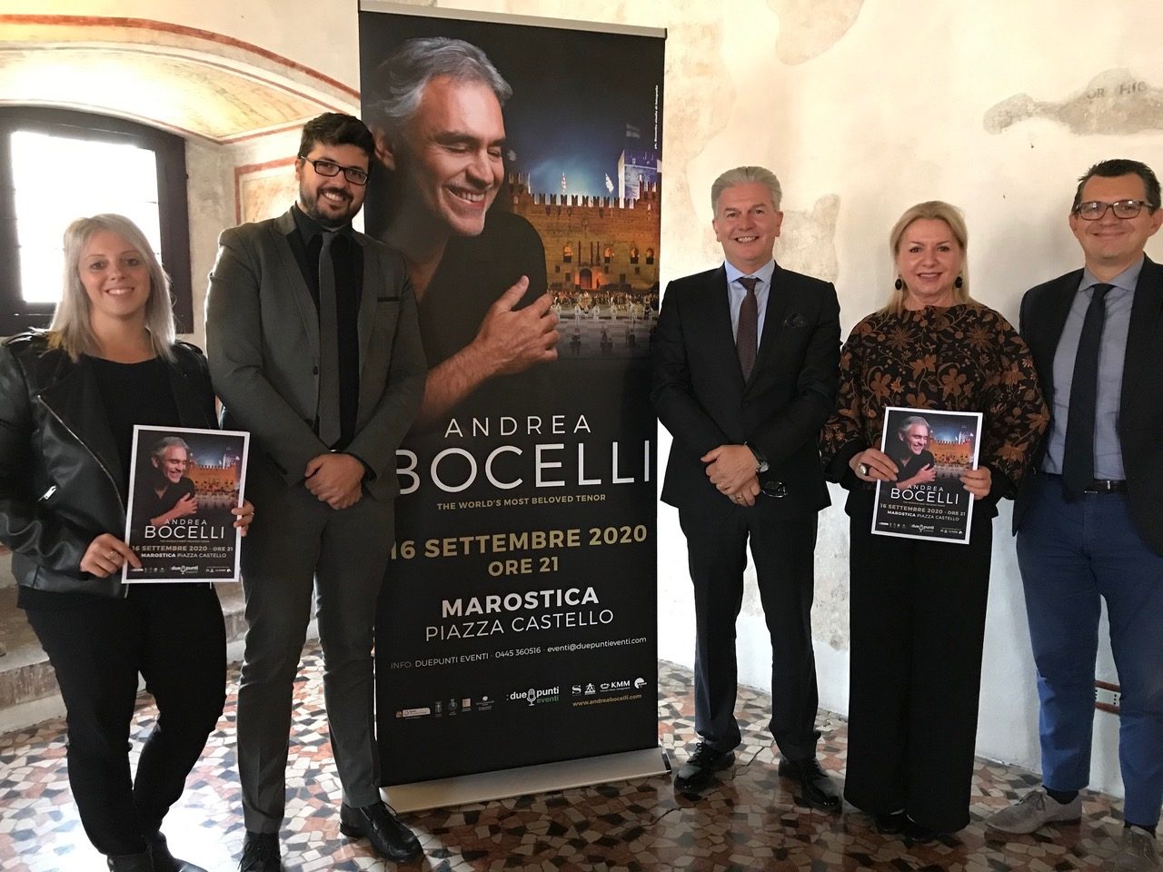 Andrea Bocelli a Marostica: Eccezionale ritorno in Piazza Castello