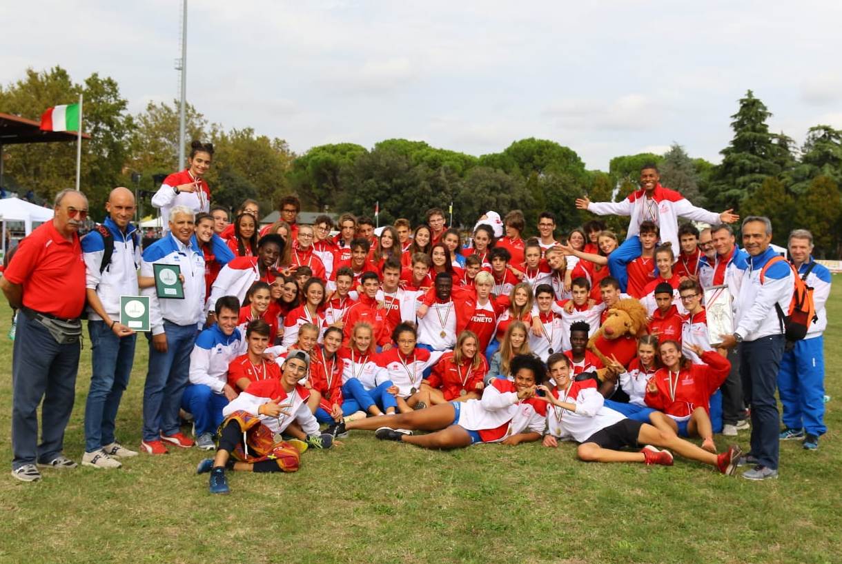 Atletica, il Veneto è d’argento ai Tricolori Cadetti