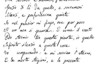 L'Infinito di Giacomo Leopardi: La Bertoliana partecipa alle celebrazioni