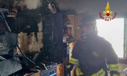 Incendio in taverna: Evitato il coinvolgimento dell'intera casa