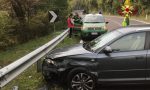 Perde il controllo lungo la strada del Costo e finisce contro il guardrail