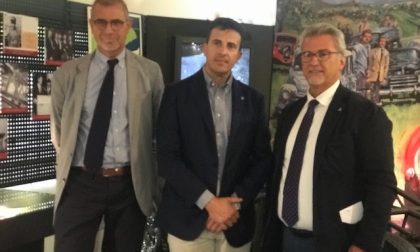 L'assessore Cristiano Corazzari in visita al Museo “Bonfanti-VIMAR”