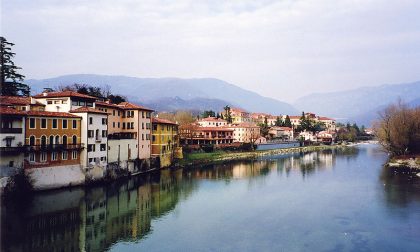 Dalla siccità al fiume Brenta in piena