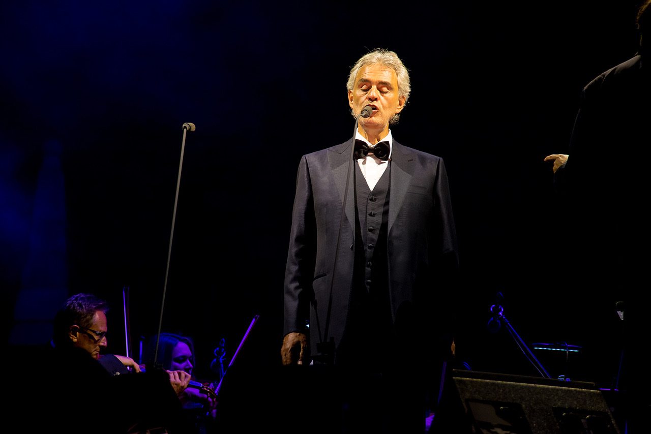 Cresce l’attesa per il concerto di Marostica  di Andrea Bocelli