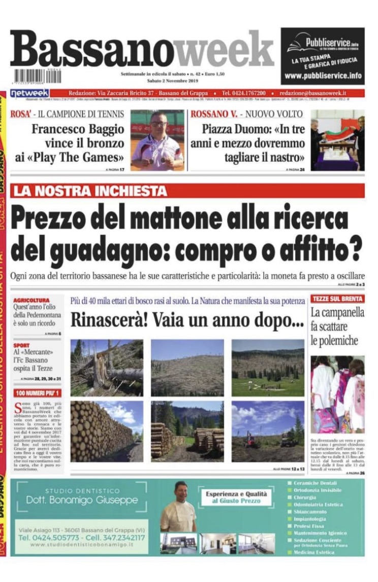 Bassanoweek: Il nuovo numero è in edicola!